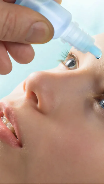 Atropine eye drops